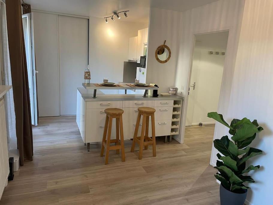 Studio 28 M2 & Jardin Privatif 20 M2 مونتينيو لي بروتون المظهر الخارجي الصورة